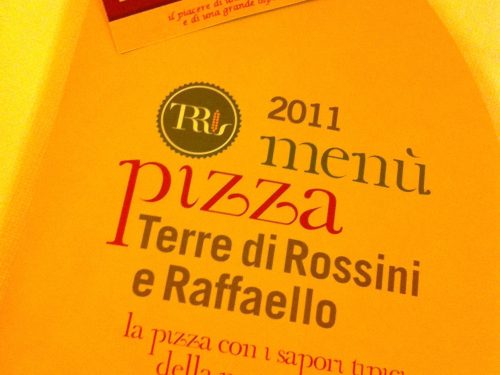 Pizza “Terre di Rossini e Raffaello”