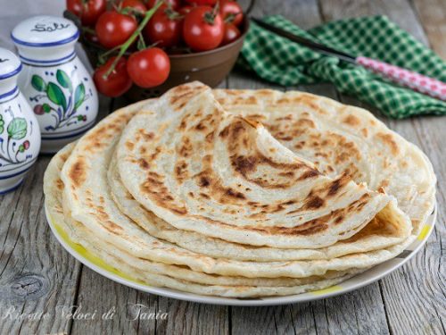 Piadina sfogliata marchigiana