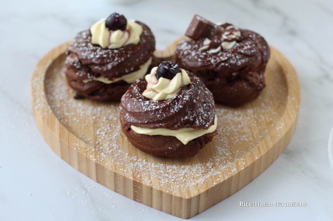 Zeppole al cacao