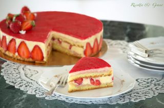 torta fraisier