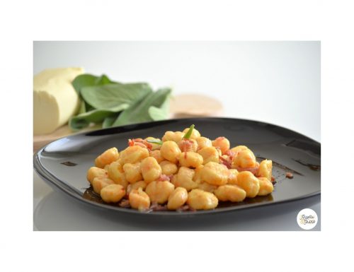 GNOCCHI DI ZUCCA CON BURRO SALVIA E SPECK