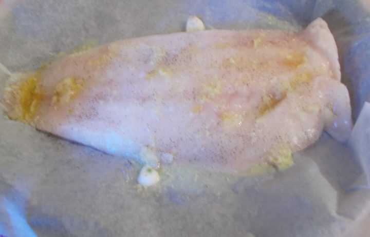 Pesce persico con zenzero e limone