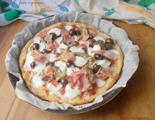 Pizza capricciosa – lievito madre