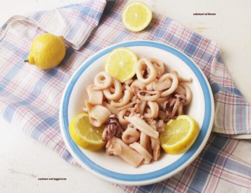 Calamari al limone