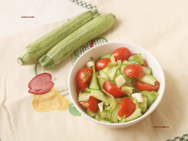 insalata di zucchine