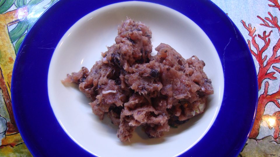 Polpette di tonno alla crema di limoncello