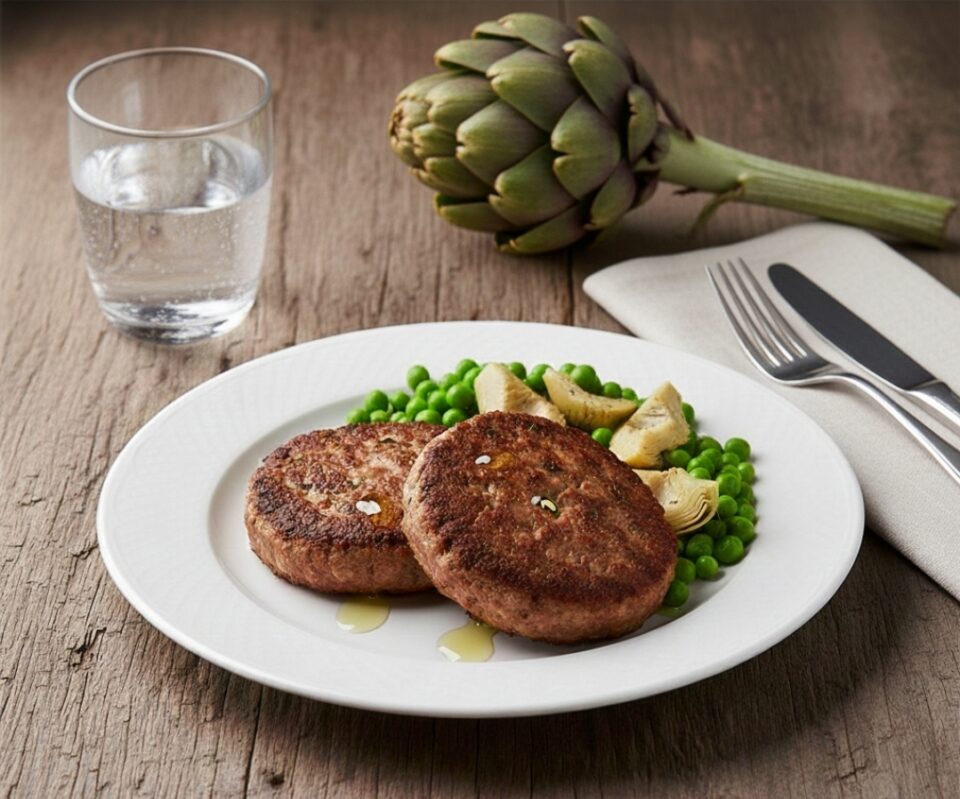 Hamburger di soia fatti in casa
