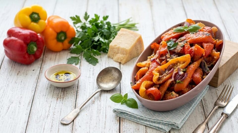 Peperoni sabbiati in agrodolce