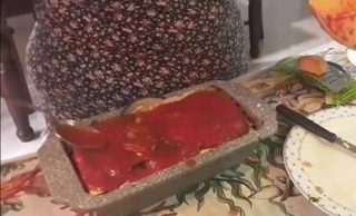 Pasticcio di lasagne alla parmigiana ligth