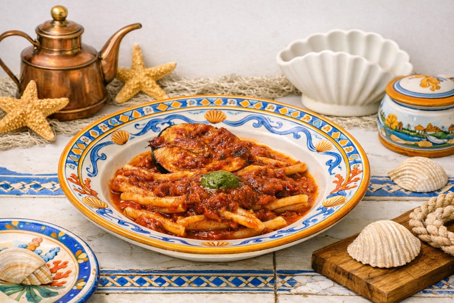 Pasta al sugo di pescespada alla Messinese