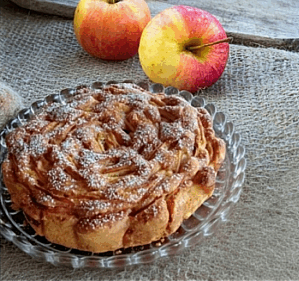 Torta di mele senza zucchero ne grassi