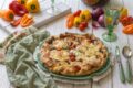 Torta salata di verdure in agrodolce alla siciliana
