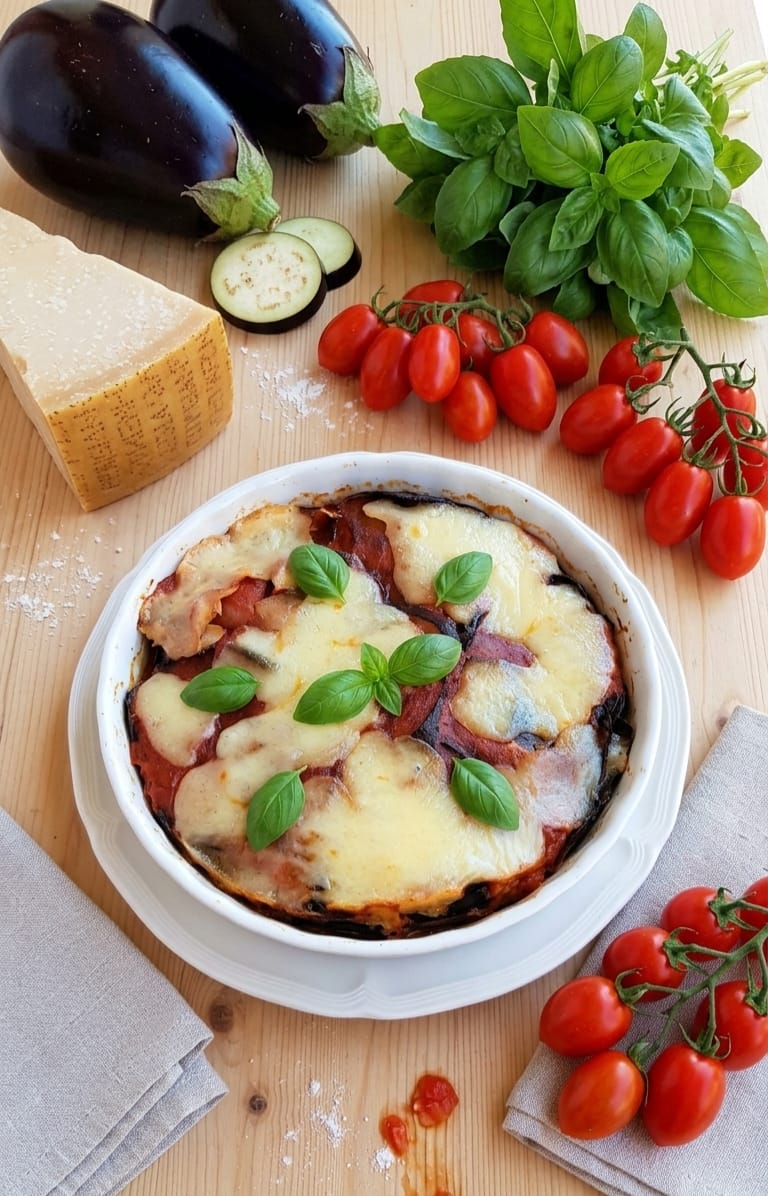La Parmigiana Siciliana leggera e gustosa senza friggere ne grigliare