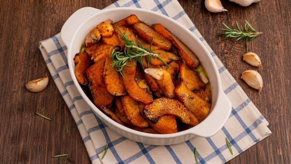 La zucca in agrodolce alla Siciliana