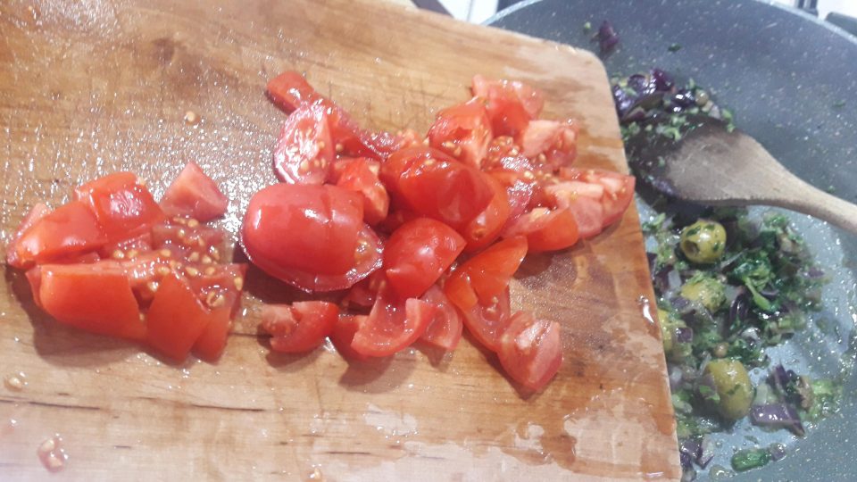 La caponata siciliana senza friggere nulla