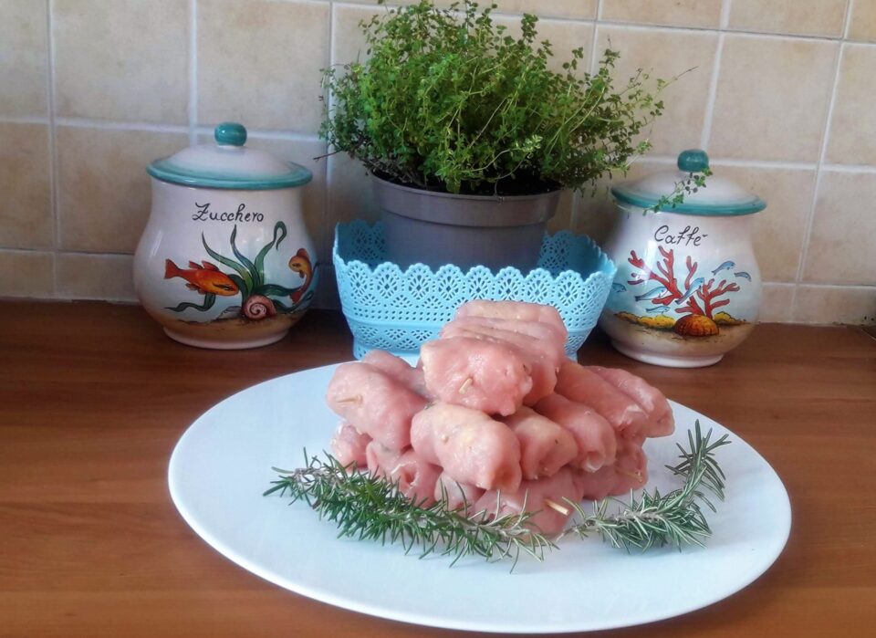 Braciolettine di lonza alla messinese in padella