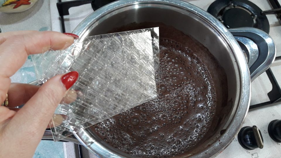 Cheesecake ligth al cacao amaro