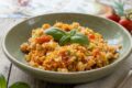 Couscous veloce con verdure crude