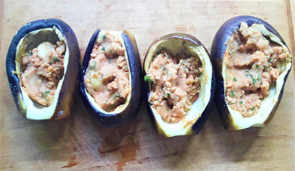 Melanzanine ripiene ricetta siciliana