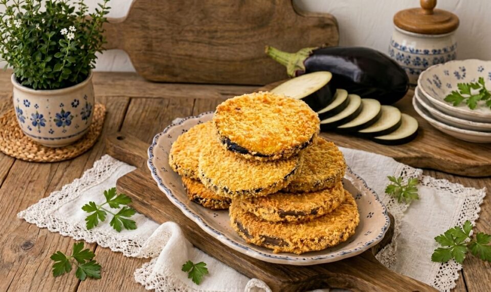 Cotolette di melanzane fritte o al forno