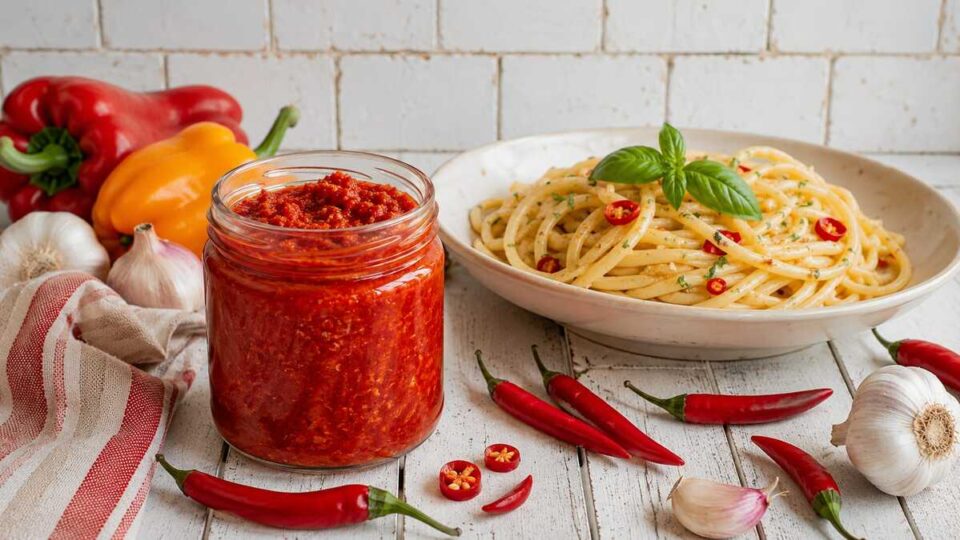 Crema piccante per pasta e bruschette