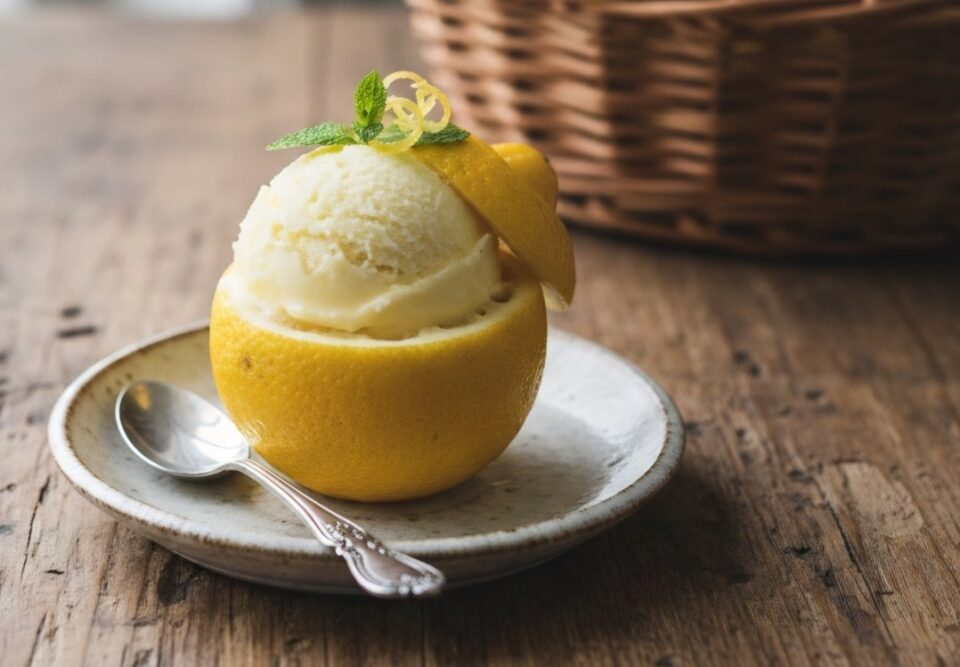 Sorbetto al limone ricetta Siciliana