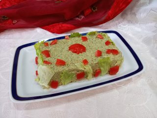 Cheesecake con broccoli e fiocchi di latte