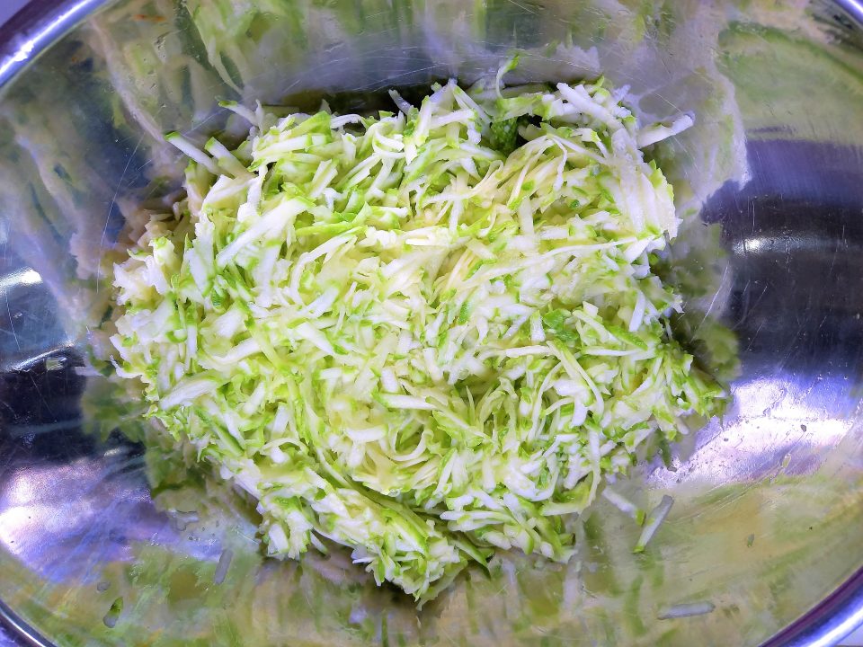 Zucchina grattugiata