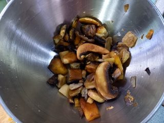 l’Arista di maiale con salsa ai funghi