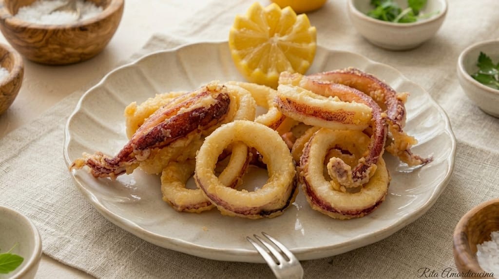 Come facciamo la frittura dei calamari a Messina
