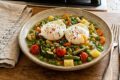 Le uova con il Minestrone