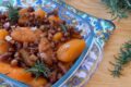 Zucca con pancetta all'aceto balsamico