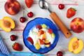 Gelato allo yogurt e frutta senza gelatiera