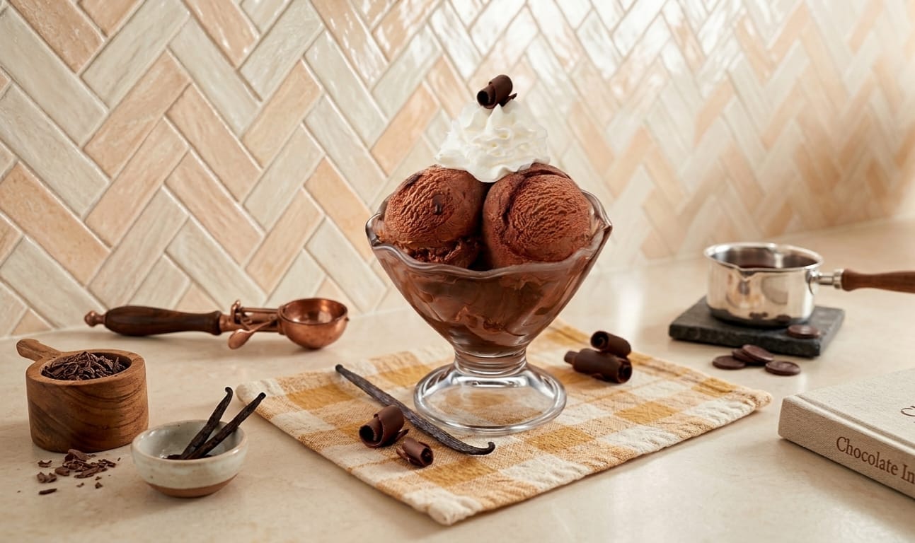 Come fare il gelato al cioccolato senza gelatiera