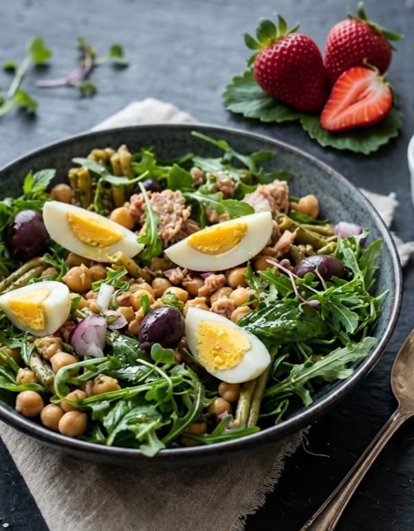 Insalata di ceci e tonno