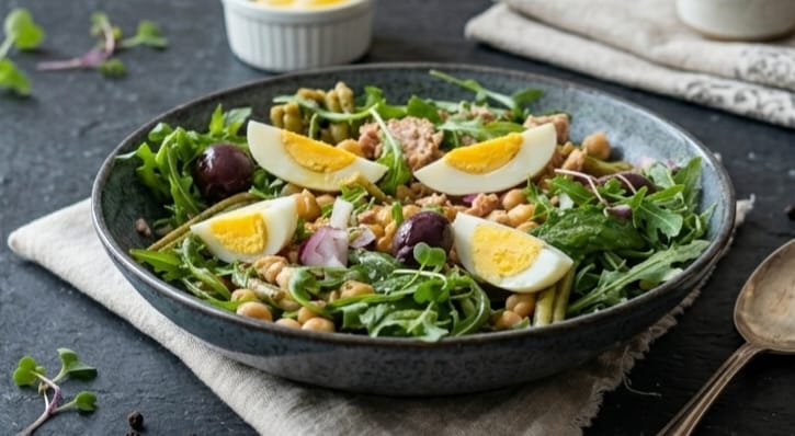 Insalata di ceci e tonno