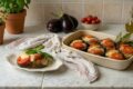 Melanzane ripiene alla caprese in forno o in friggitrice ad aria