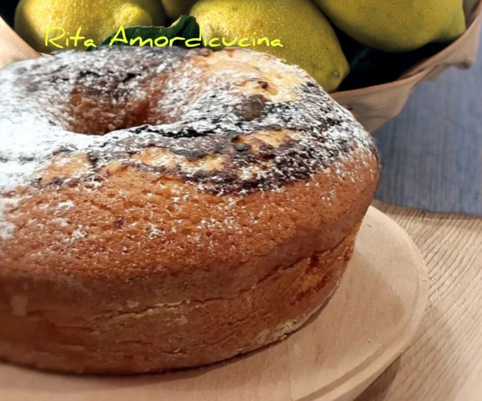 Ciambellone bigusto dietetico allo yogurt