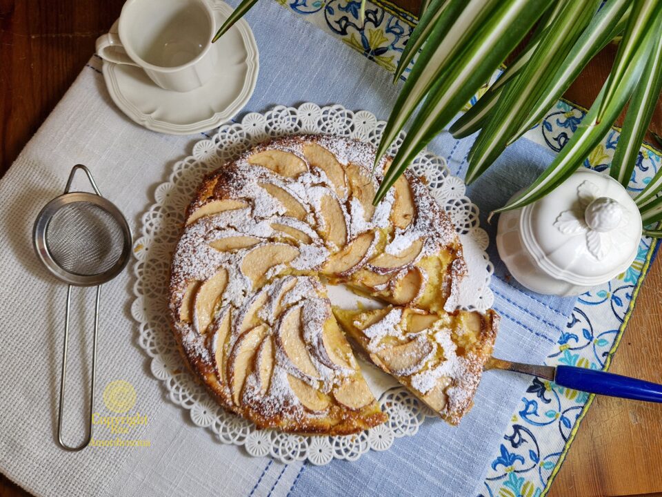 La Torta di mele cremosa e dietetica
