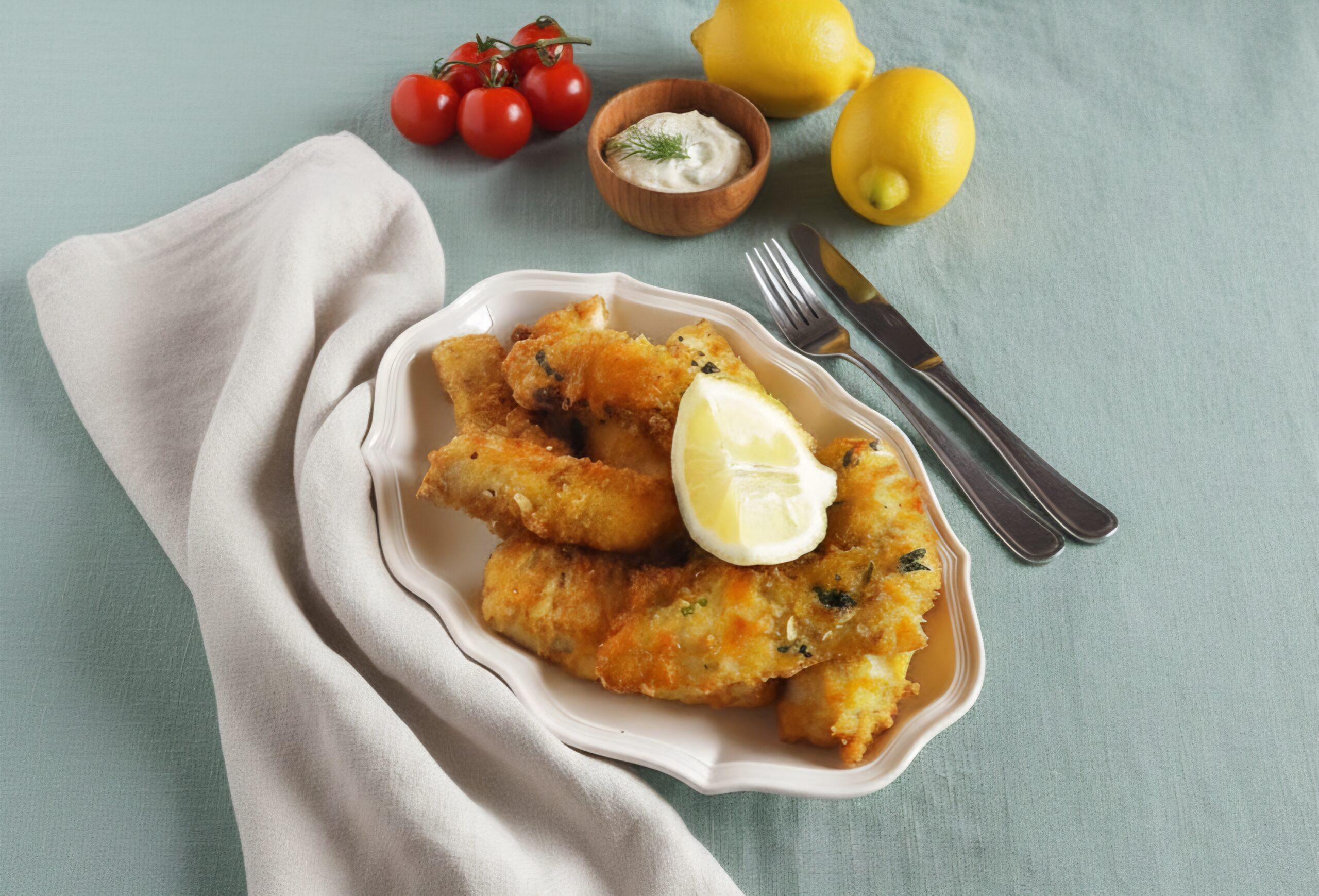 Bastoncini di pesce fatti in casa