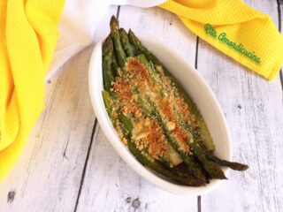 Asparagi gratinati alla siciliana