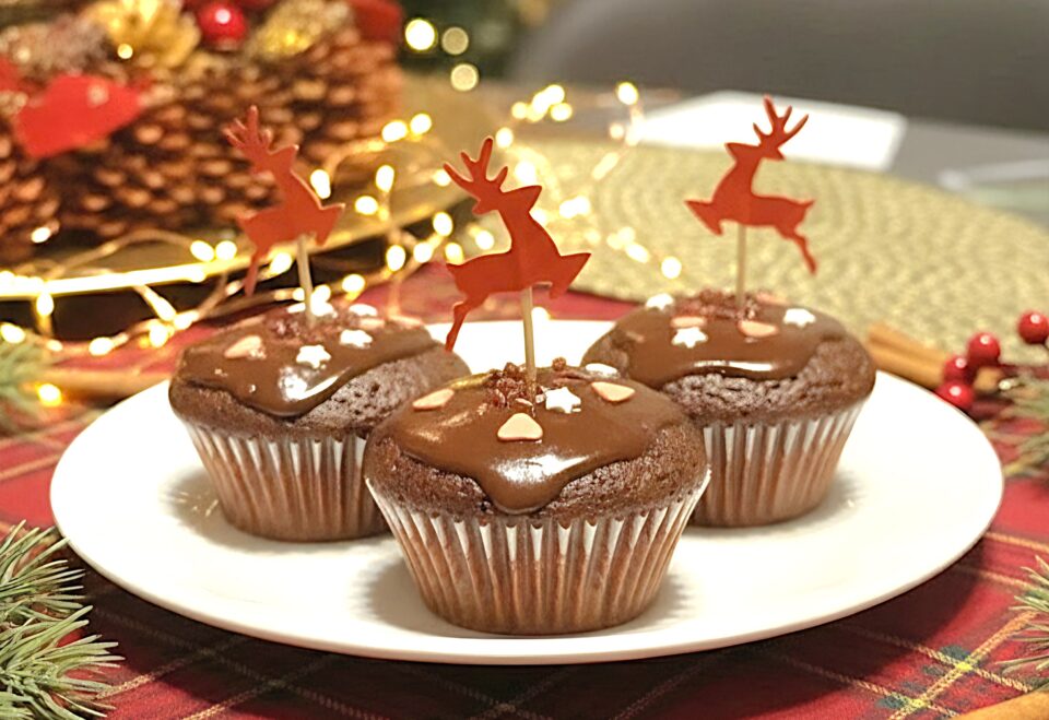 Ricetta dei muffin al cioccolato dietetici