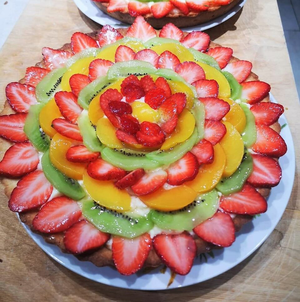 La crostata alle fragole