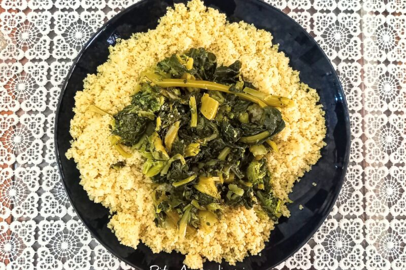 Couscous con broccoli ricetta vegana