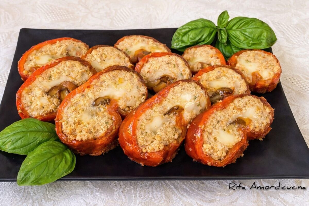 Polpettone di peperoni al forno ligth