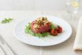 La tartare di manzo con pomodorini confit