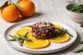 Riso rosso con pesce e fagiolini