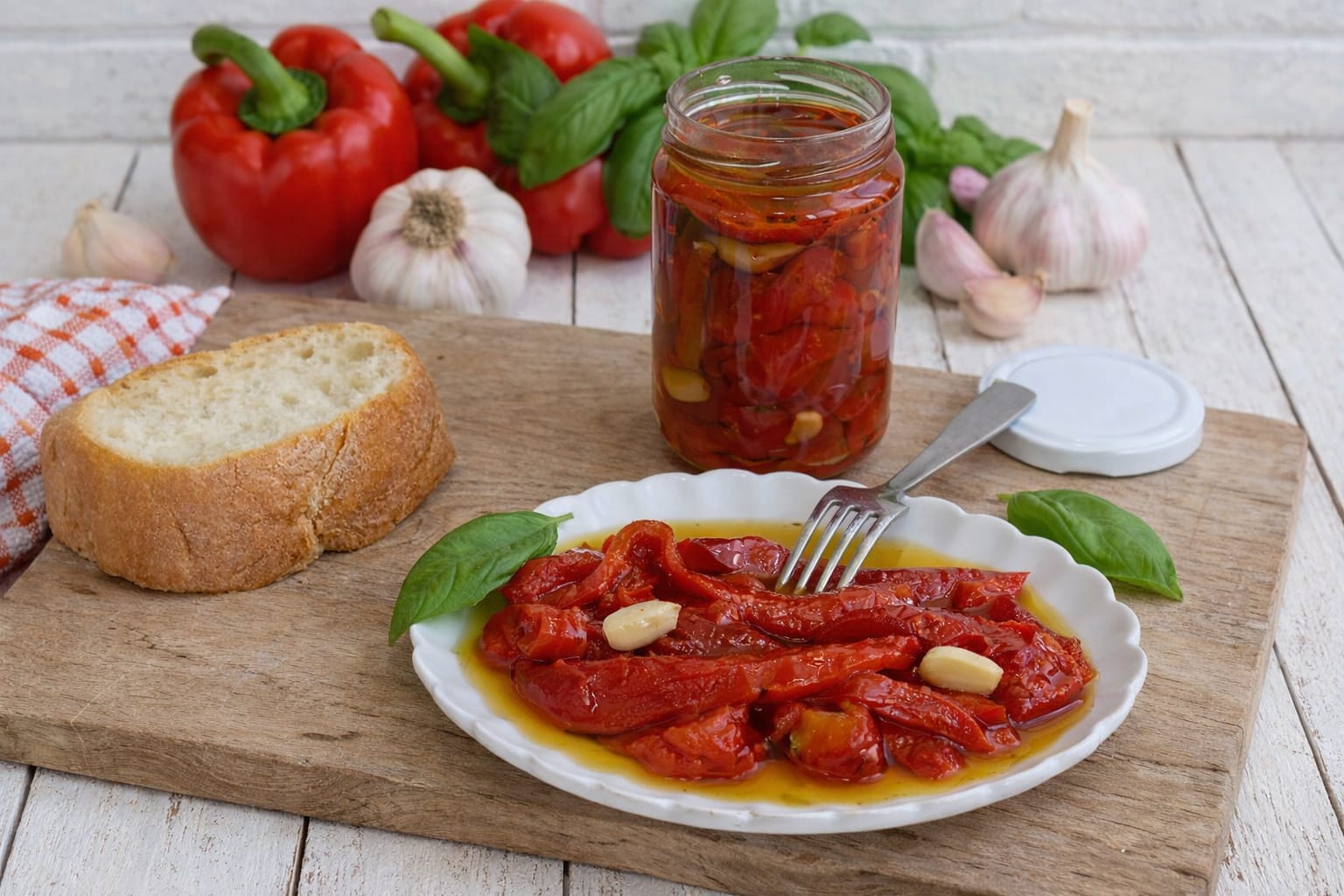 Come conservare i peperoni grigliati