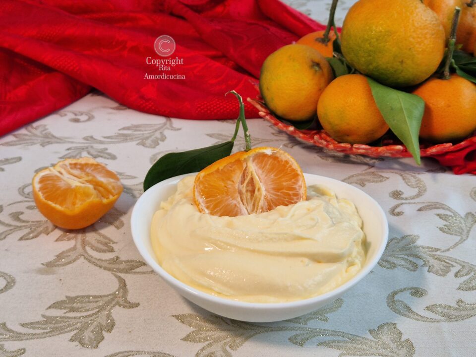 La crema al mandarino