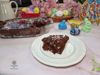 Dolce con colomba panettone o pandoro